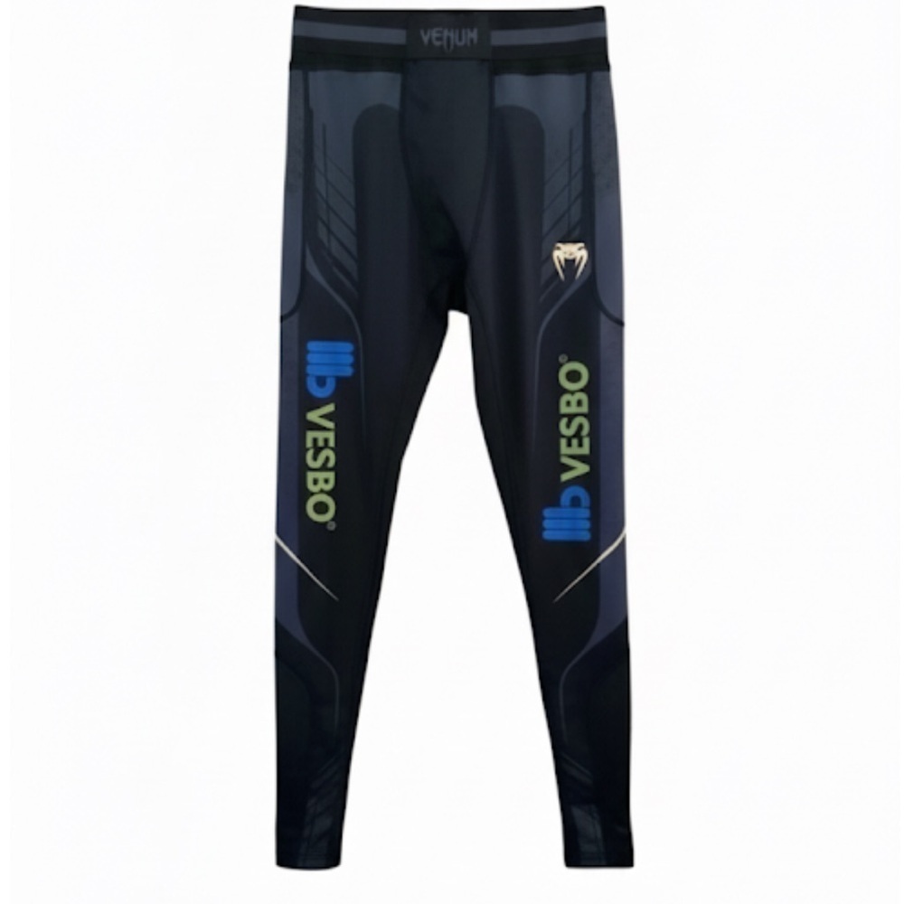 Venum UFC Fight Night Compression Spats Men’s Large MMA Grappling Leggings NWT!